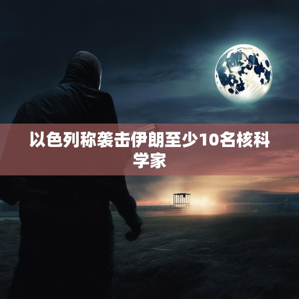 以色列称袭击伊朗至少10名核科学家