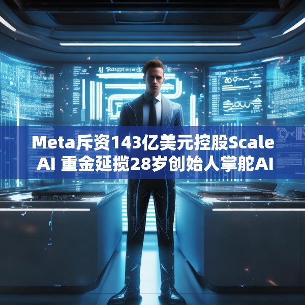 Meta斥资143亿美元控股Scale AI 重金延揽28岁创始人掌舵AI超级计划