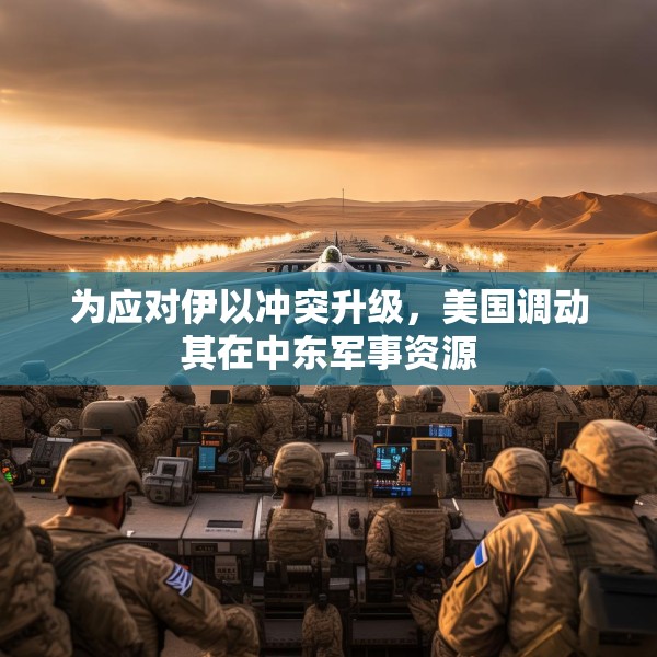 为应对伊以冲突升级，美国调动其在中东军事资源