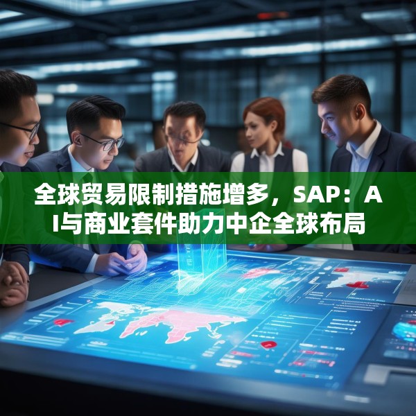 全球贸易限制措施增多，SAP：AI与商业套件助力中企全球布局