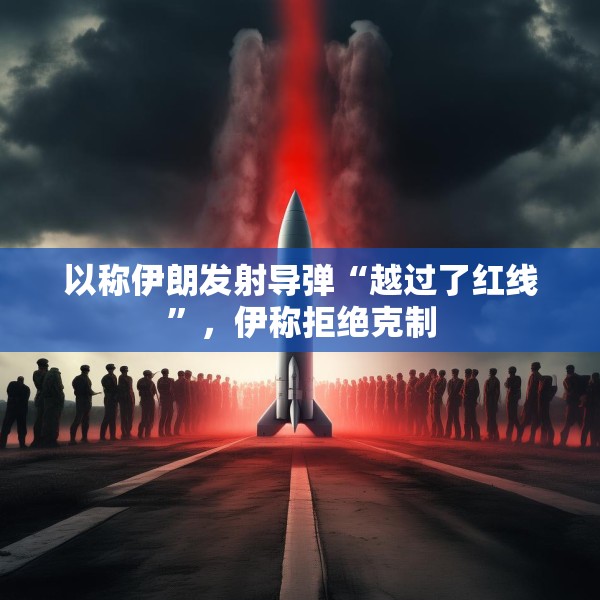 以称伊朗发射导弹“越过了红线”，伊称拒绝克制