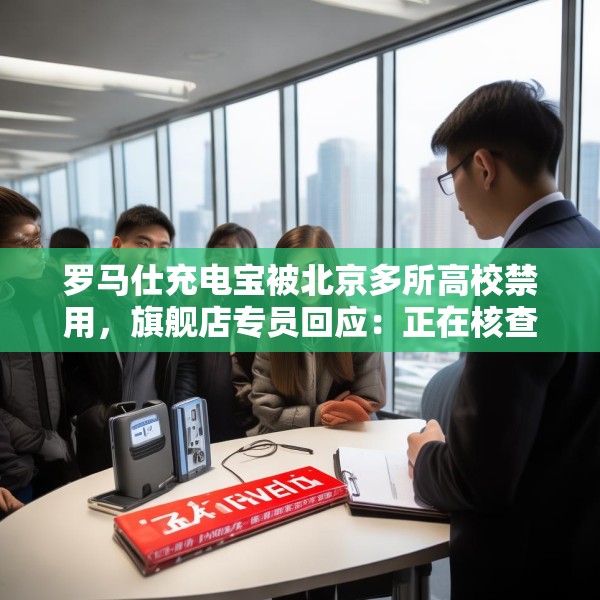 罗马仕充电宝被北京多所高校禁用，旗舰店专员回应：正在核查中