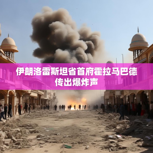 伊朗洛雷斯坦省首府霍拉马巴德传出爆炸声