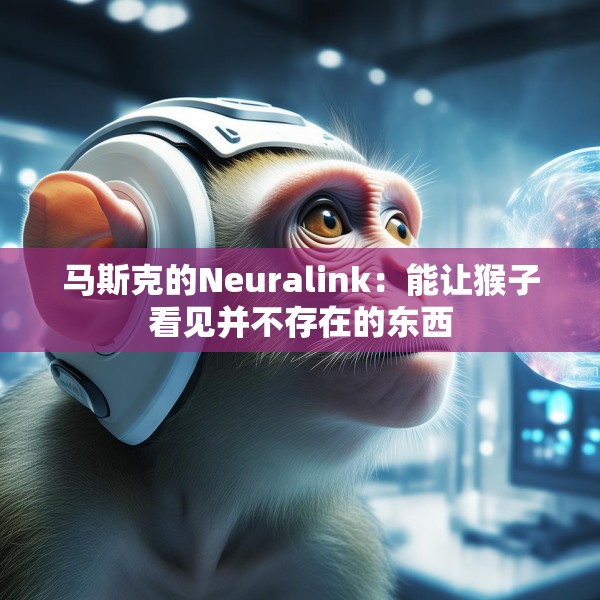 马斯克的Neuralink：能让猴子看见并不存在的东西