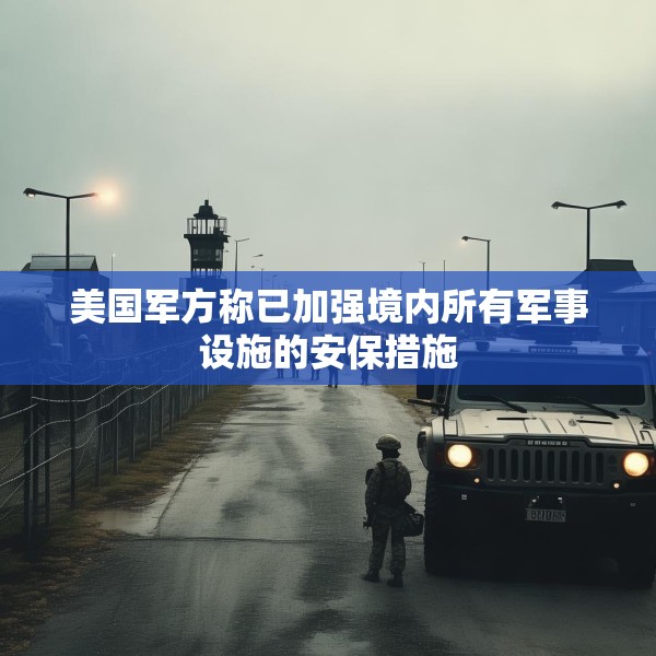 美国军方称已加强境内所有军事设施的安保措施