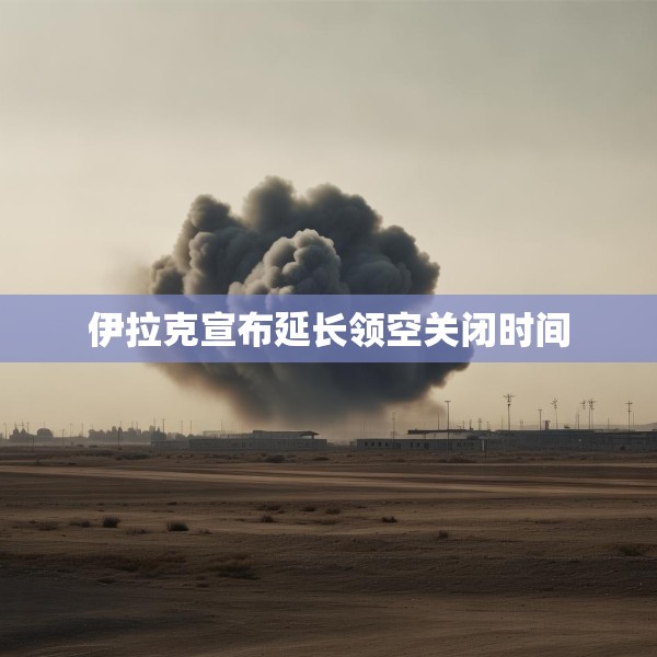 伊拉克宣布延长领空关闭时间