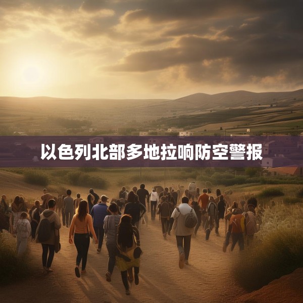 以色列北部多地拉响防空警报