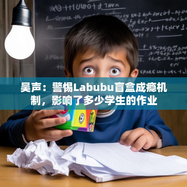 吴声：警惕Labubu盲盒成瘾机制，影响了多少学生的作业