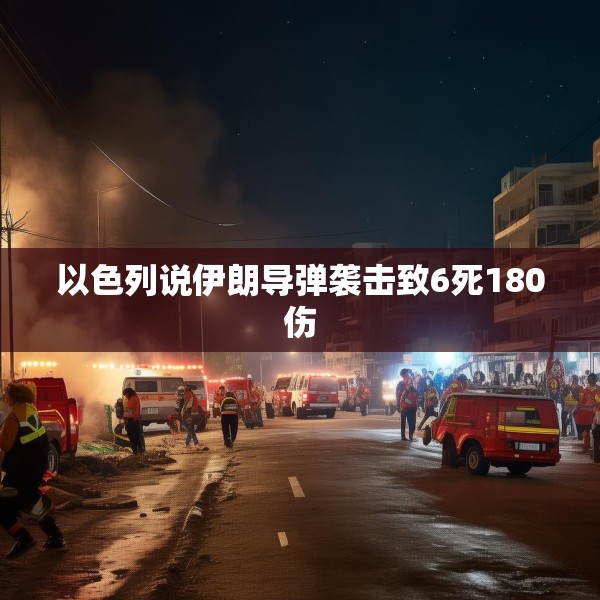 以色列说伊朗导弹袭击致6死180伤