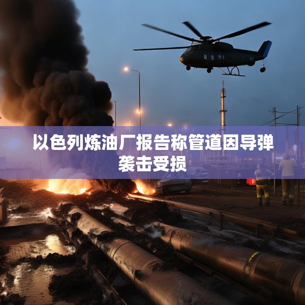 以色列炼油厂报告称管道因导弹袭击受损