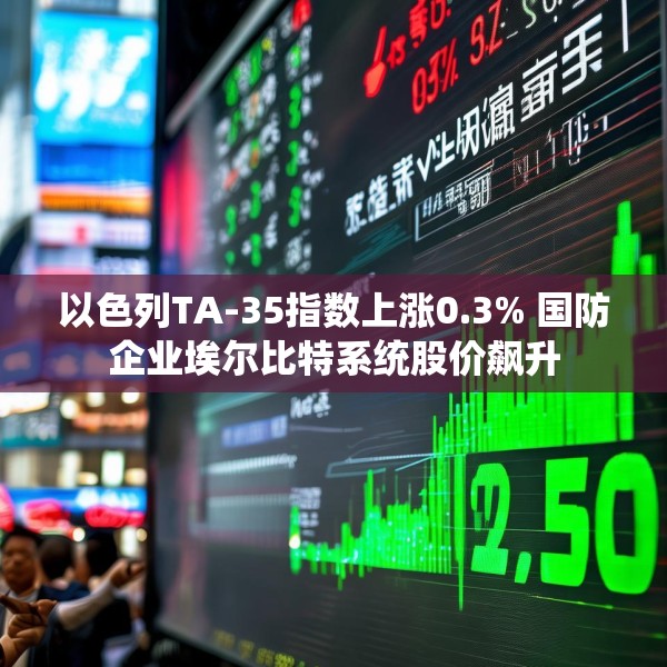 以色列TA-35指数上涨0.3% 国防企业埃尔比特系统股价飙升