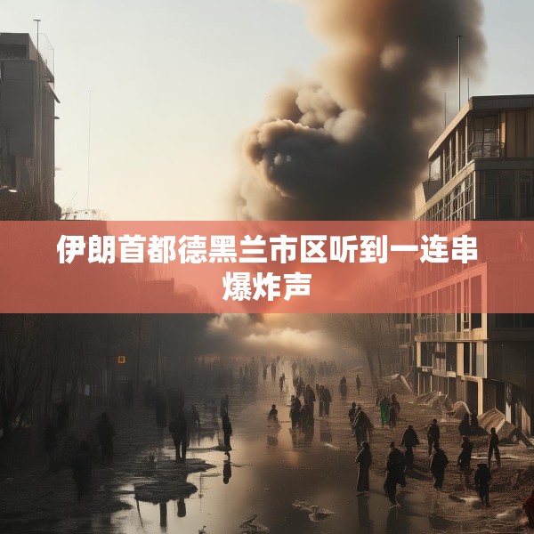 伊朗首都德黑兰市区听到一连串爆炸声