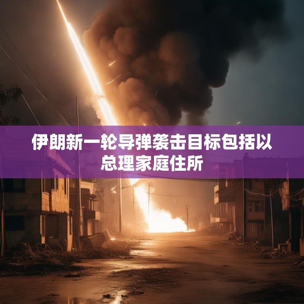 伊朗新一轮导弹袭击目标包括以总理家庭住所
