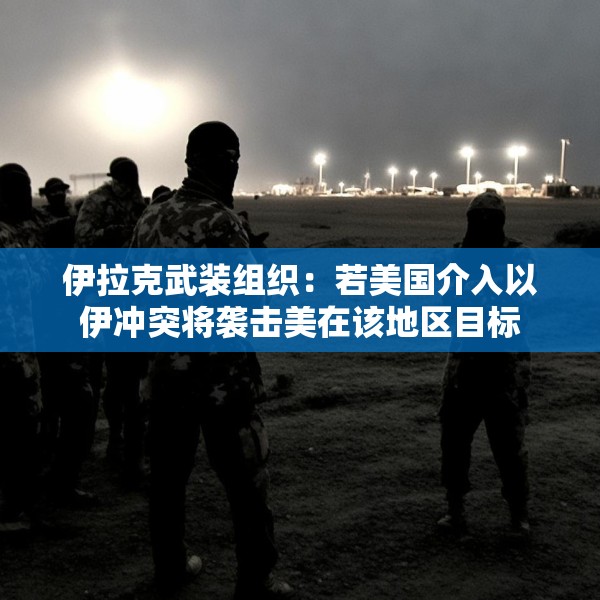 伊拉克武装组织：若美国介入以伊冲突将袭击美在该地区目标